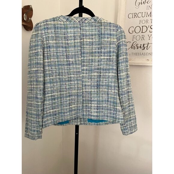 EUC NY Collection Womens Tweed Jacket - Picture 2 of 8